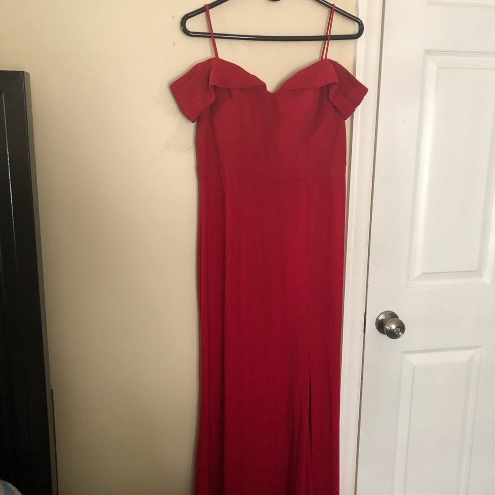 Long elegant simple dress